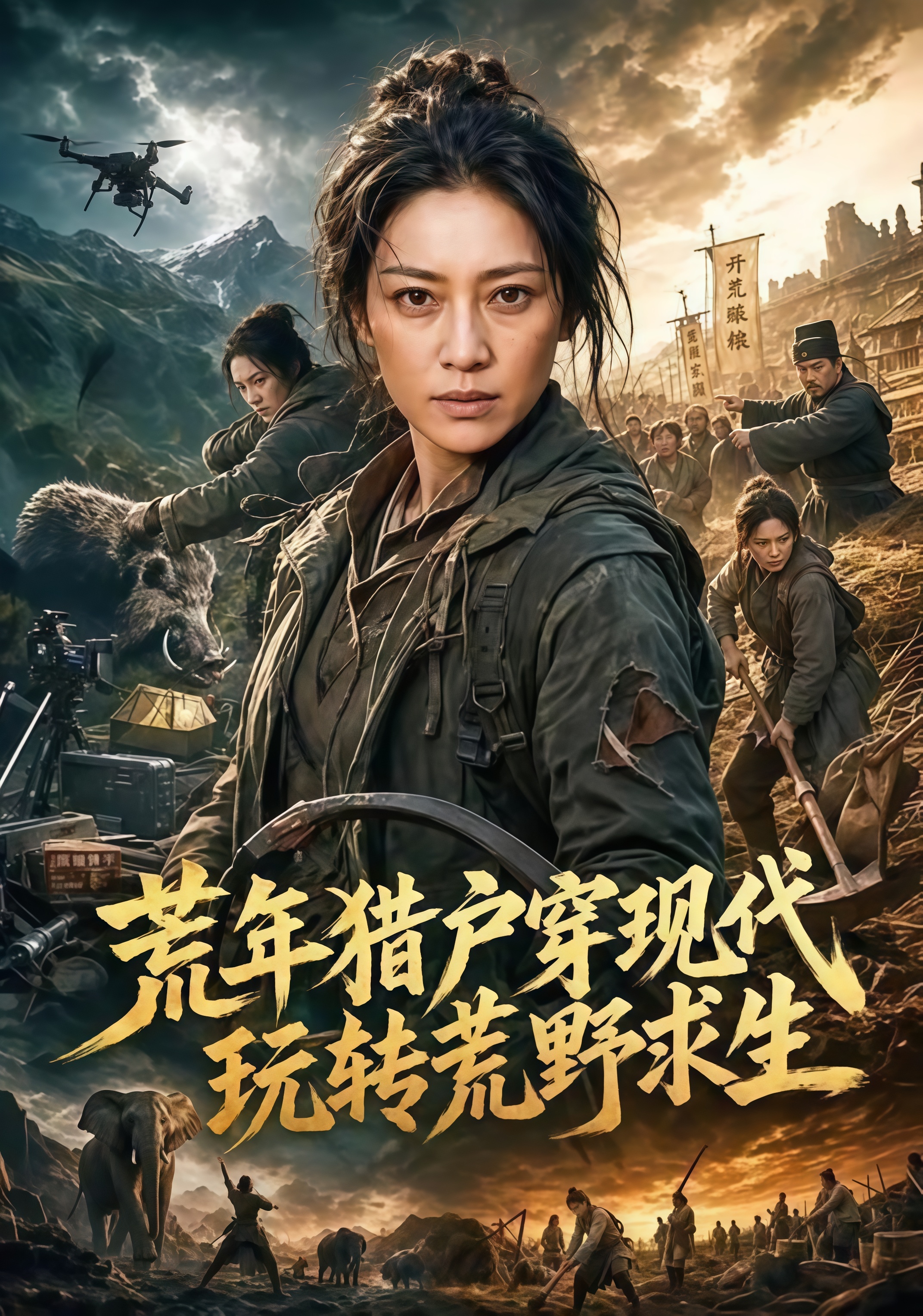 荒年猎户穿现代玩转荒野求生(全集)